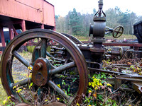 Derelict  steam engine.