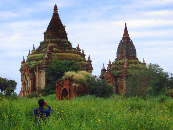 You're never far from the next temple in Bagan....