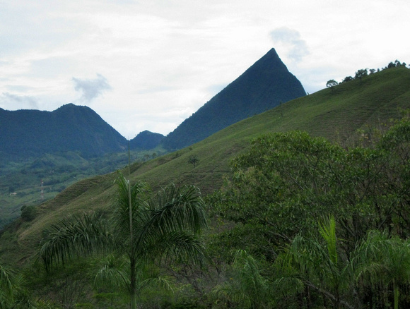 Even by Colombian standards, this would be a  hard mountain to climb.