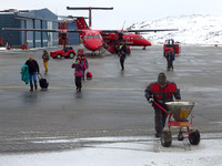 ...to Ilulissat , where  we found  freezing rain.....nasty!!