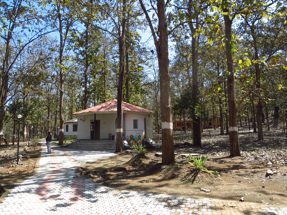 The Govt. rest-house at Melghat.