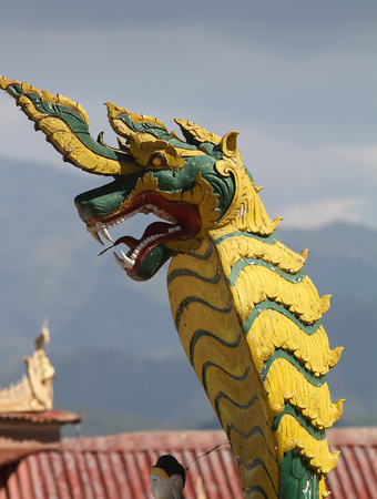 Temple dragon.