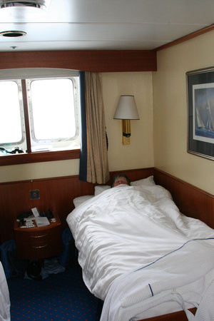 Back from an early morning sea-watch to wake Sleeping Beauty !