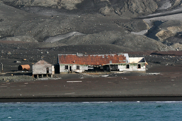 Deception Island...the old whaling station.