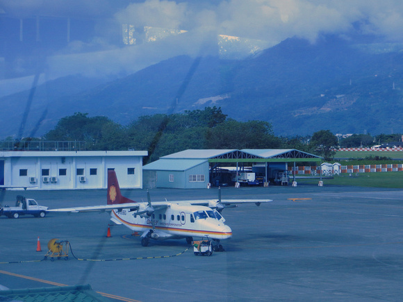 The plane to Lanyu Island.....