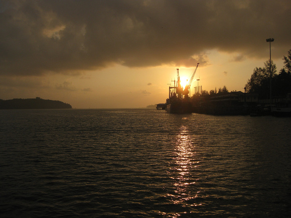 Dawn in Port Blair