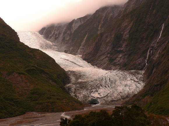 The Fox Glacier , nr. Franz Josef.