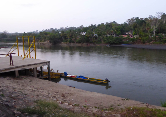 Rio Chucunaque at Yaviza.