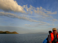 En route to Boano Island off Seram.