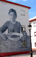 There are also growing numbers of murals on the larger  buildings......
