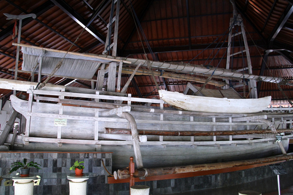 The replica of the Borobodur Ship.