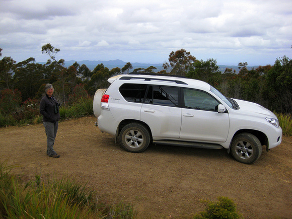 Vern very kindly lent us his virtually  new  4x4 for the day..still couldn't find a  Scrub-bird though !!