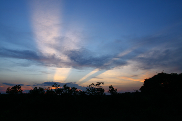 Sunset at Virua N.P.